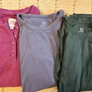 GAP Maternity Long Sleeve BUNDLE
